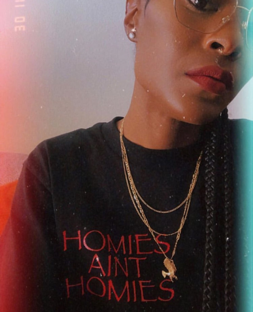 Homies aint homies Black Tee – The Homies Aint Homies