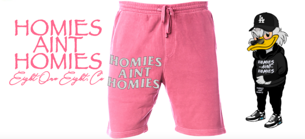 Homies Aint Homies Club Shorts